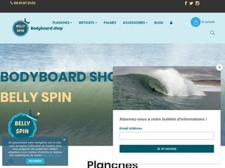 Détails : Belly Spin Bodyboard Shop 