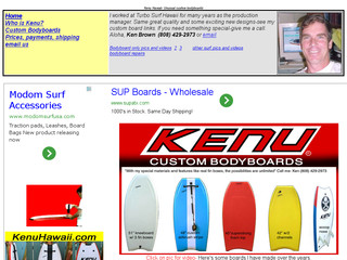 Détails : Kenuhawaii custom bodyboards