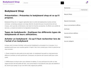  Bodyboard Shops